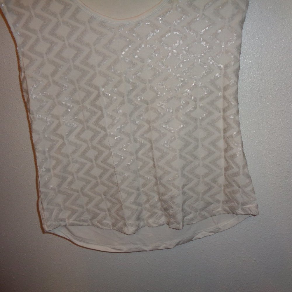 LIZ Claiborne Tribal Beat Top Size M - Picture 3 of 9